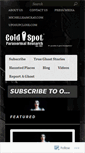 Mobile Screenshot of coldspot.org